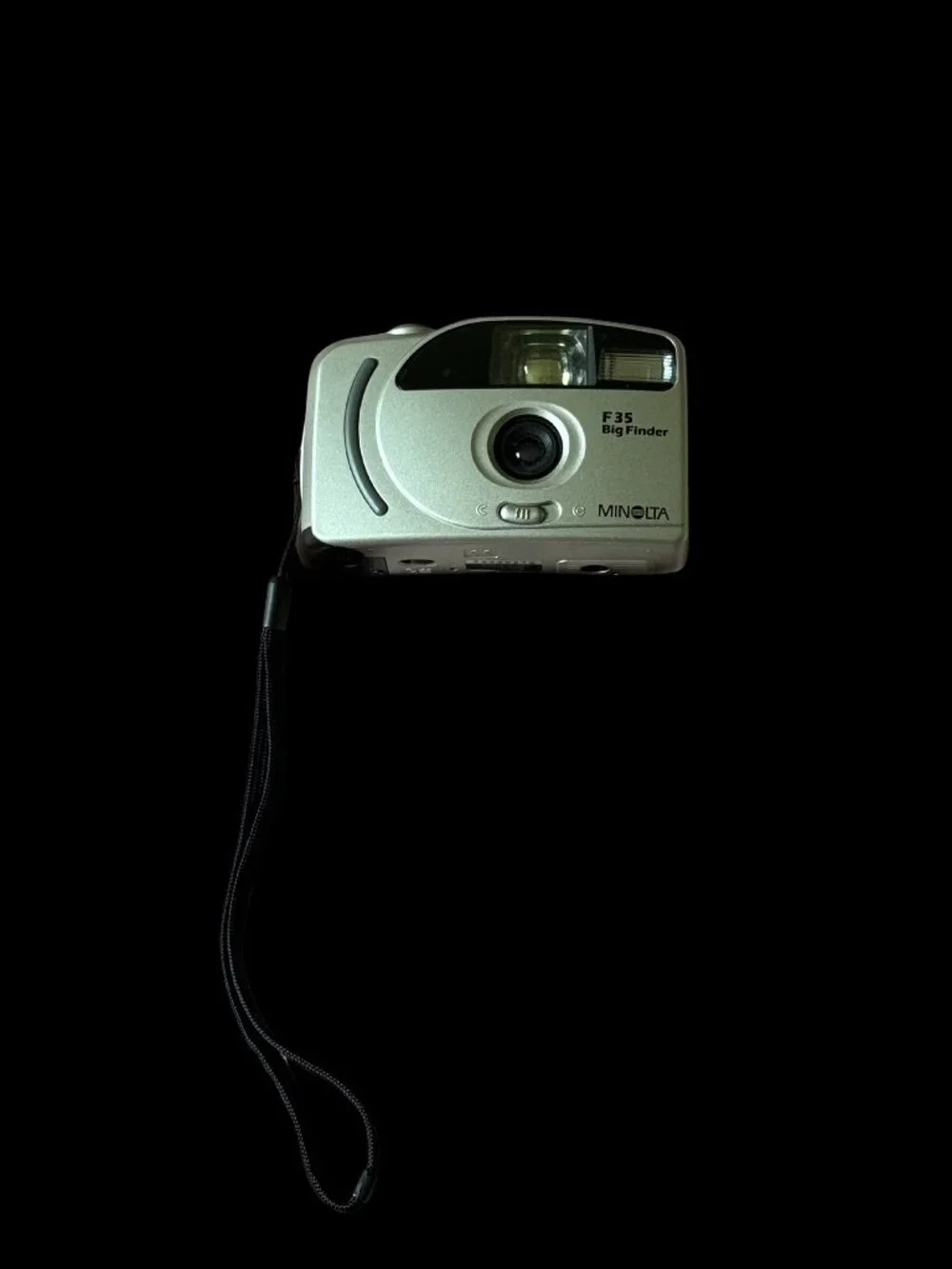 Minolta F35 Big Finder 35mm Film Camera - Tested and Working